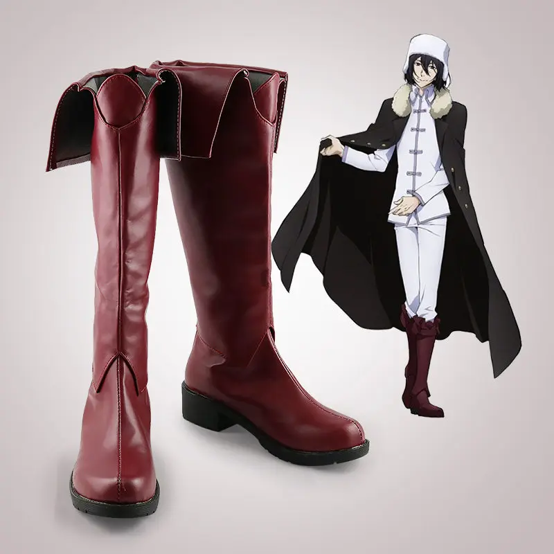 JP Anime Character Fyodor D Fyodor Dostoevsky Cosplay Shoes Handmade Faux Leather Boots Halloween Carnival Boots Custom Made
JP Anime Character Fyodor D Fyodor Dostoevsky Cosplay Shoes Handmade Faux Leather Boots Halloween Carnival Boots Custom Made