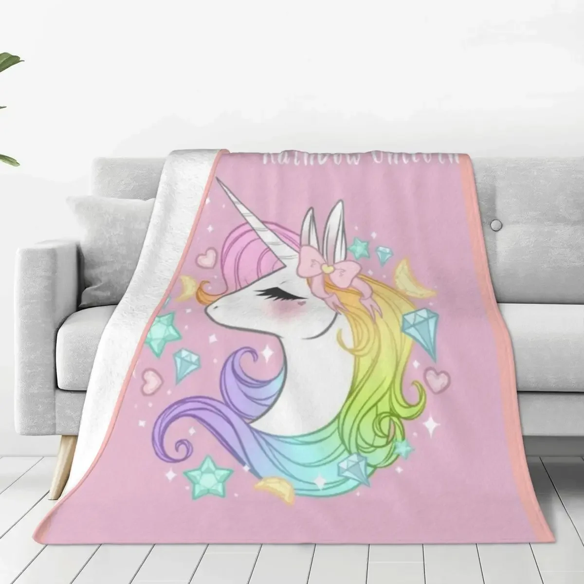 Cartoon Pink Cute Unicorn Blankets Fleece Decoration Multifunction Lightweight Throw Blanket for Bedding Office Plush Thin Quilt
Cartoon Pink Cute Unicorn Blankets Fleece Decoration Multifunction Lightweight Throw Blanket for Bedding Office Plush Thin Quilt