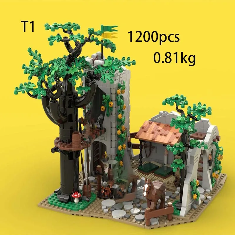 Spot MOC-137009 Medieval Forest Camp Modular Castle Building Blocks Assembly Model Educational Toy Gift Small Particle Assembly
Spot MOC-137009 Medieval Forest Camp Modular Castle Building Blocks Assembly Model Educational Toy Gift Small Particle Assembly