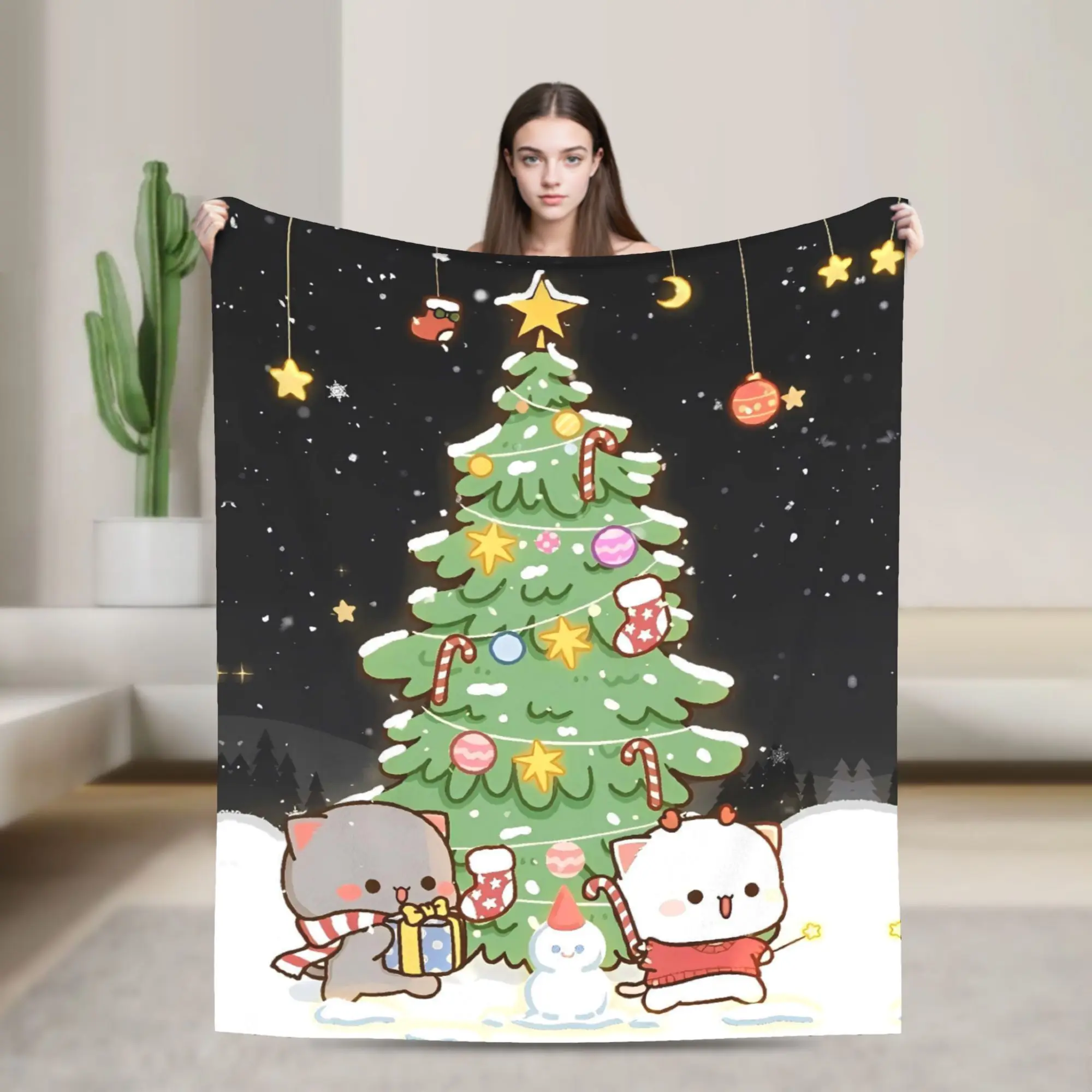 Bubu Dudu Merry Christmas Soft Blanket Camping Plush Bedding Throws Fluffy Couch Chair Flannel Bedspread Sofa Bed Cover
Bubu Dudu Merry Christmas Soft Blanket Camping Plush Bedding Throws Fluffy Couch Chair Flannel Bedspread Sofa Bed Cover