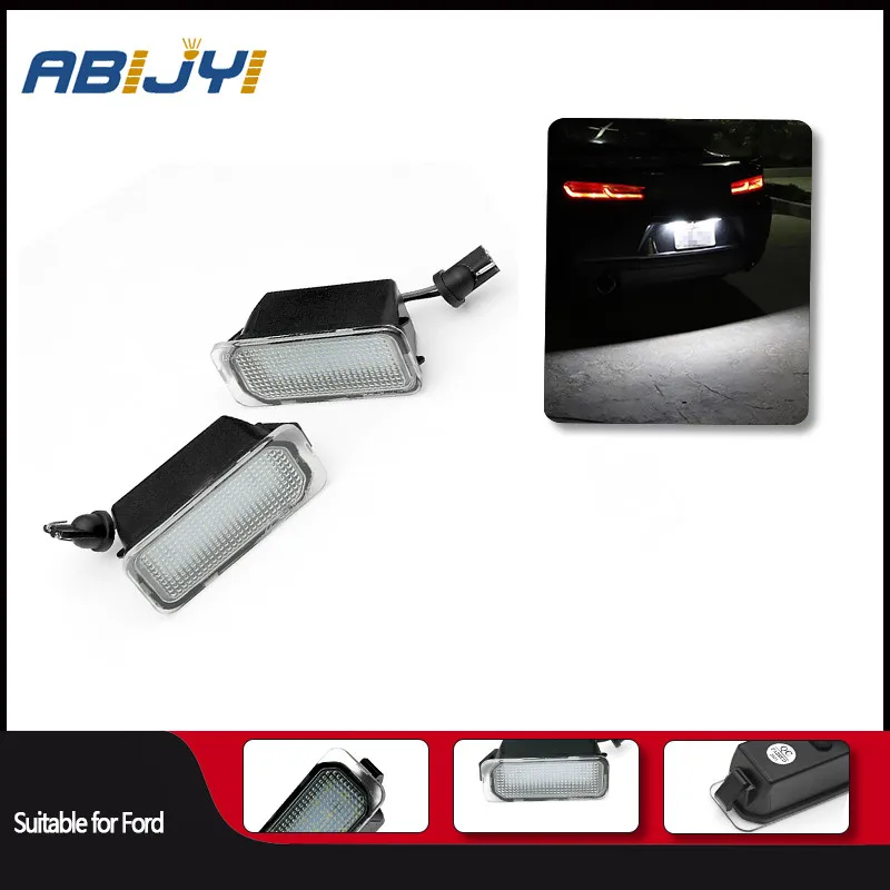 2Pcs Car LED License Plate Light 12V Car Accessories For Ford FOCUS KUGA S-MAX MONDEO MK4 MK5 MK2 MK7 FIESTA Ranger 2008-2019
2Pcs Car LED License Plate Light 12V Car Accessories For Ford FOCUS KUGA S-MAX MONDEO MK4 MK5 MK2 MK7 FIESTA Ranger 2008-2019