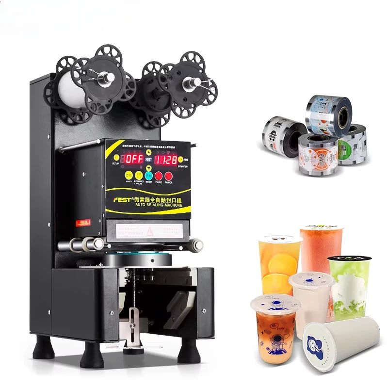 CE Certificated Machine Sealing Cup Paper Milk Tea Coffee Juice Boba Bubble Tea Plastic Sealer Cup Sealing Machine For Sale
CE Certificated Machine Sealing Cup Paper Milk Tea Coffee Juice Boba Bubble Tea Plastic Sealer Cup Sealing Machine For Sale