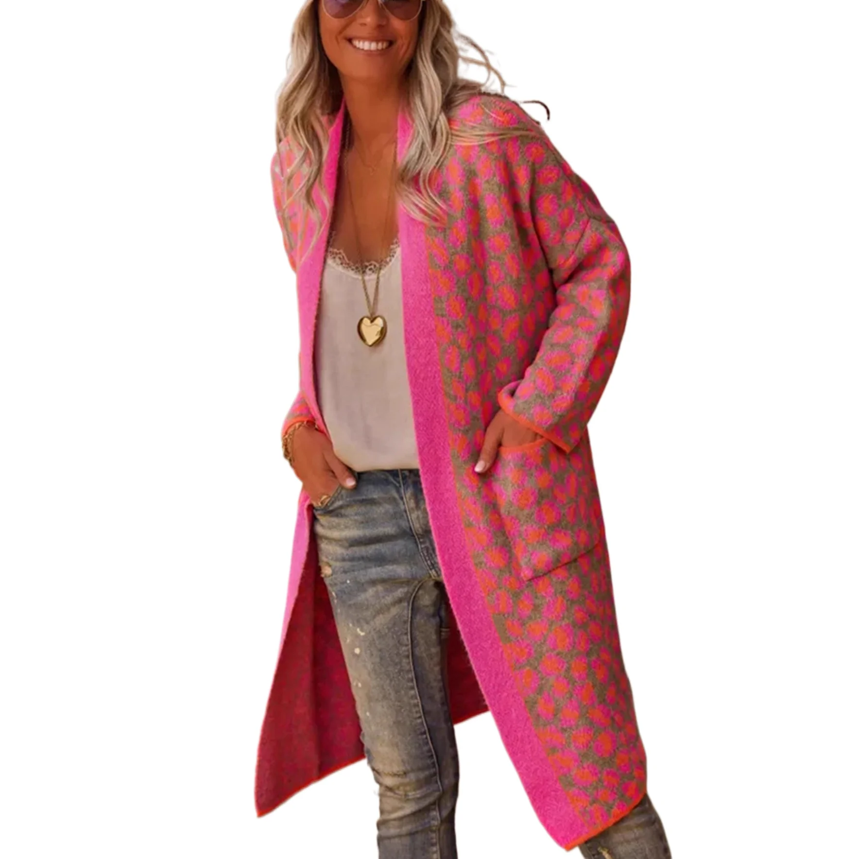 2025 autumn and winter new European and American cross-border contrasting colorssweater fashionable retro sweater women's coat
2025 autumn and winter new European and American cross-border contrasting colorssweater fashionable retro sweater women's coat