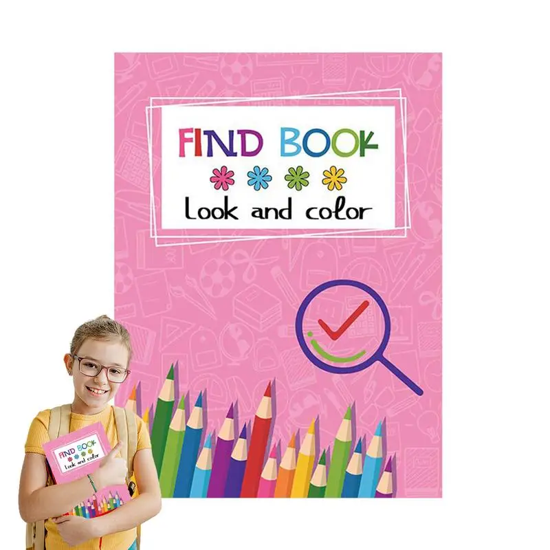 Look And Color Book Cartoon Character Coloring Activity Book Thick Design Kids Color Toy With Look And Find Fun At Library Or
Look And Color Book Cartoon Character Coloring Activity Book Thick Design Kids Color Toy With Look And Find Fun At Library Or
