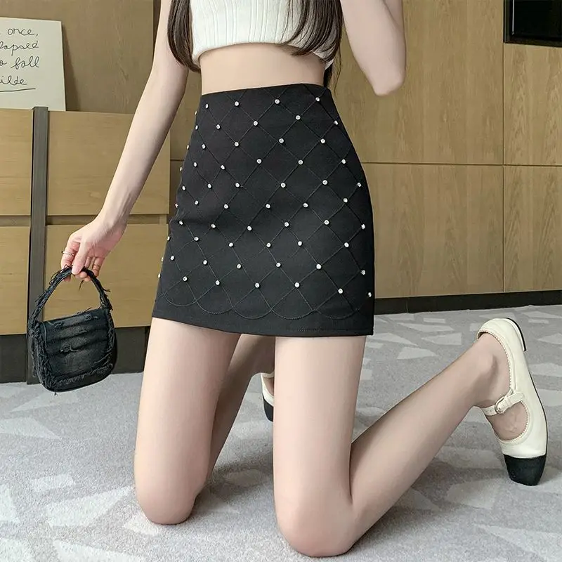 2026 Summer New Arrival High Waist Slimming A Line Bodycon Skirt Elegant Premium Chic Beaded Versatile Short Skirt For Women
2026 Summer New Arrival High Waist Slimming A Line Bodycon Skirt Elegant Premium Chic Beaded Versatile Short Skirt For Women