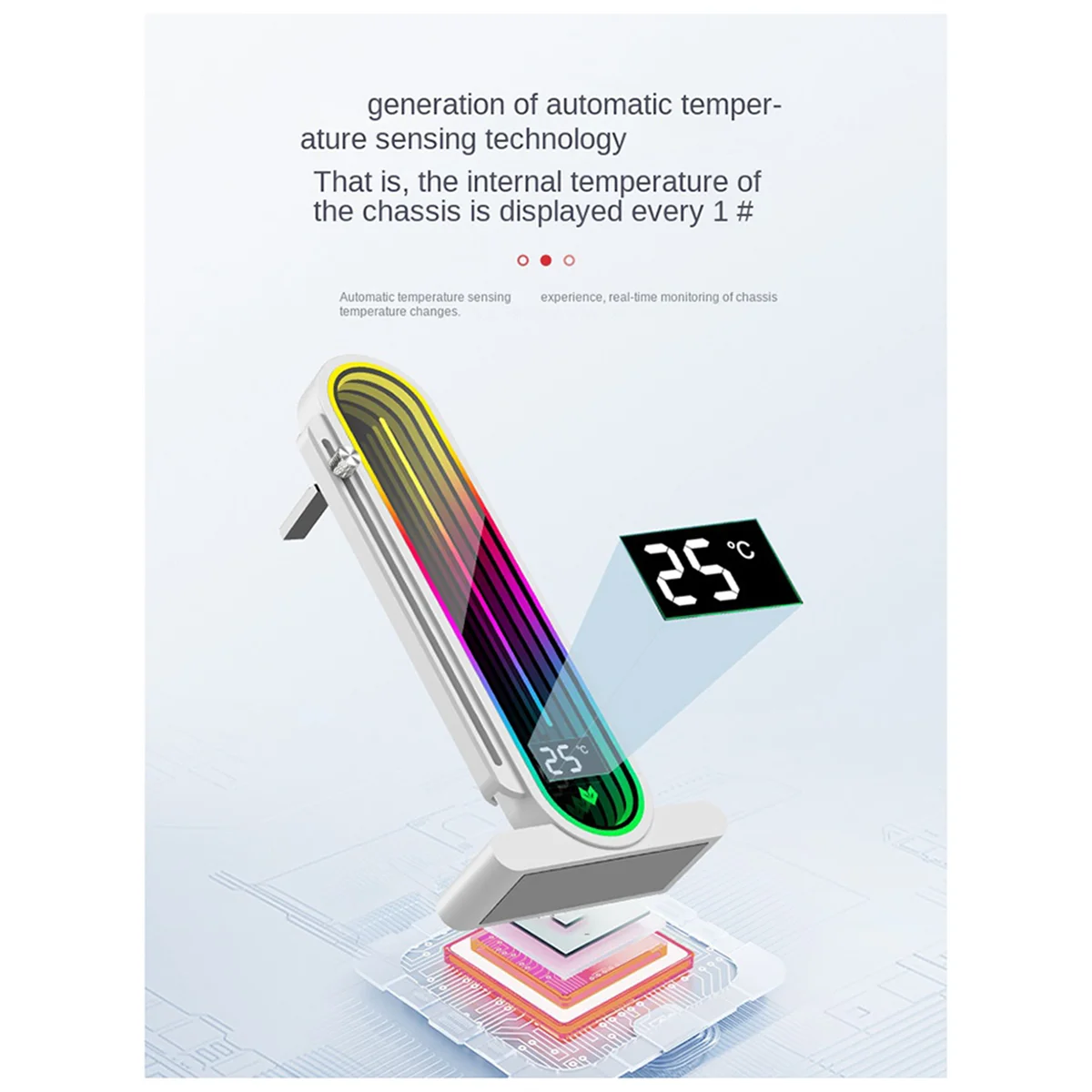 Compact COOLMOON Video Card Stand GH3 PRO Temperature Display Supporting Frame ARGB Vertical Adjustable Graphics Card Stand,A
Compact COOLMOON Video Card Stand GH3 PRO Temperature Display Supporting Frame ARGB Vertical Adjustable Graphics Card Stand,A