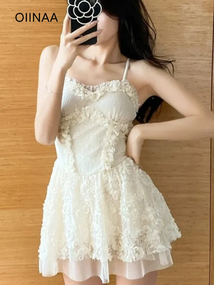 OIINAA Swimsuit Women Halter Lace Beach Dress Sexy Ruffled Hot Spring Swimwear Summer 2025 New Korean Spice Girl Swimsuit Dress
OIINAA Swimsuit Women Halter Lace Beach Dress Sexy Ruffled Hot Spring Swimwear Summer 2025 New Korean Spice Girl Swimsuit Dress