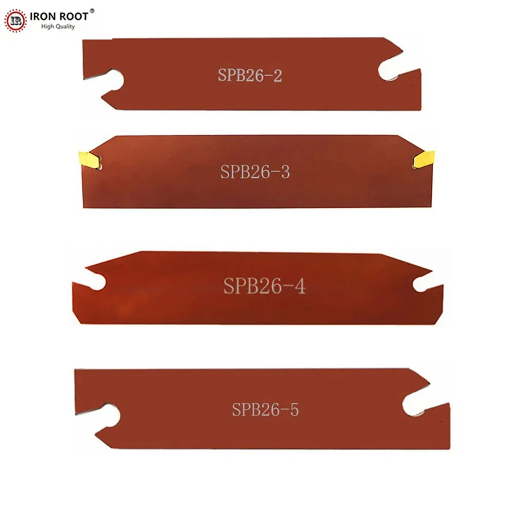 IRON ROOT Подставка для инструмента из пружинной стали SPB26-2 SPB26-3 SPB26-4 SPB26-5 Внешний токарный станок с ЧПУ Держатель инструмента для обработки канавок для SP200 SP300
IRON ROOT Подставка для инструмента из пружинной стали SPB26-2 SPB26-3 SPB26-4 SPB26-5 Внешний токарный станок с ЧПУ Держатель инструмента для обработки канавок для SP200 SP300