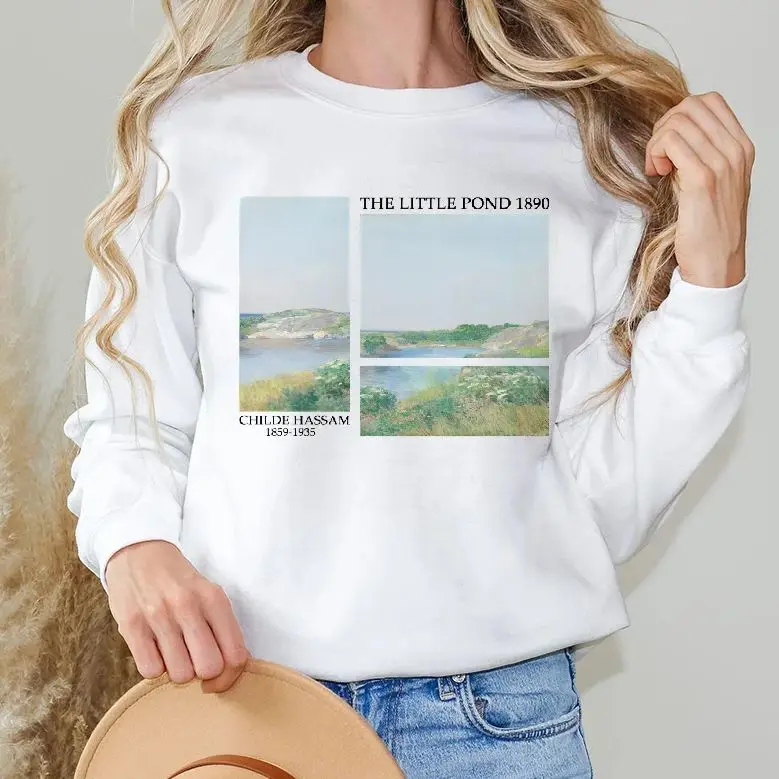 Sweatshirt Long Sleeves Stylish Pullover Y2K Graphic Hoodies Crew Neck Unisex Casual Daily Wear Oil Painting The Little Pond
Sweatshirt Long Sleeves Stylish Pullover Y2K Graphic Hoodies Crew Neck Unisex Casual Daily Wear Oil Painting The Little Pond