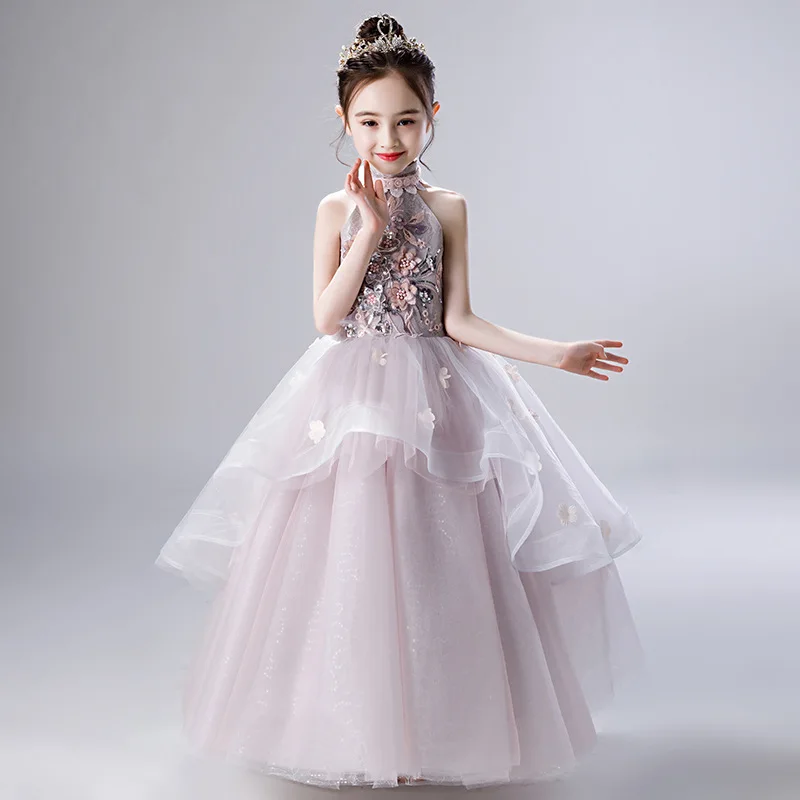 Children's Princess Dress2021New Spring Girls' Fashion Show Puffy Tulle Piano Performance Evening Dress
Children's Princess Dress2021New Spring Girls' Fashion Show Puffy Tulle Piano Performance Evening Dress