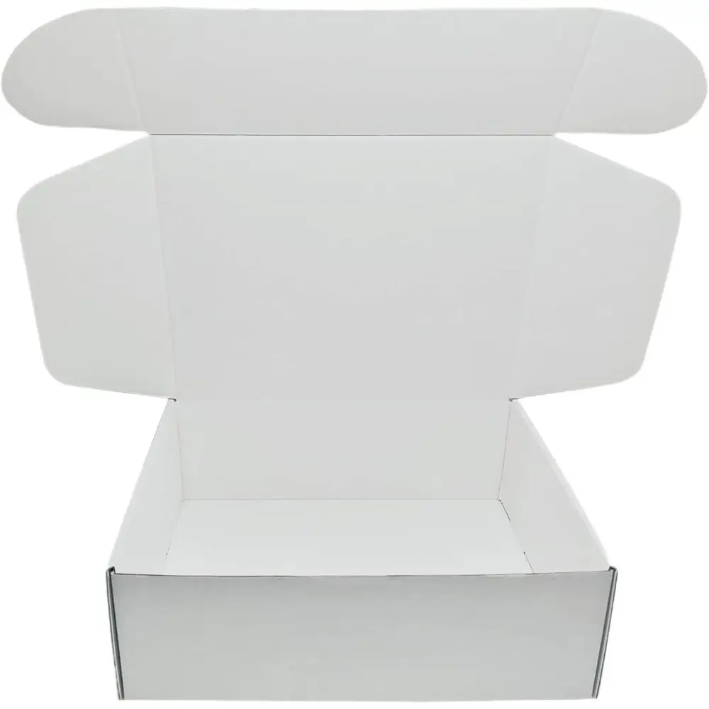 12x9x4 Corrugated Cardboard Mailers - Pack of 5 for Shipping and Storage (White)
12x9x4 Corrugated Cardboard Mailers - Pack of 5 for Shipping and Storage (White)
