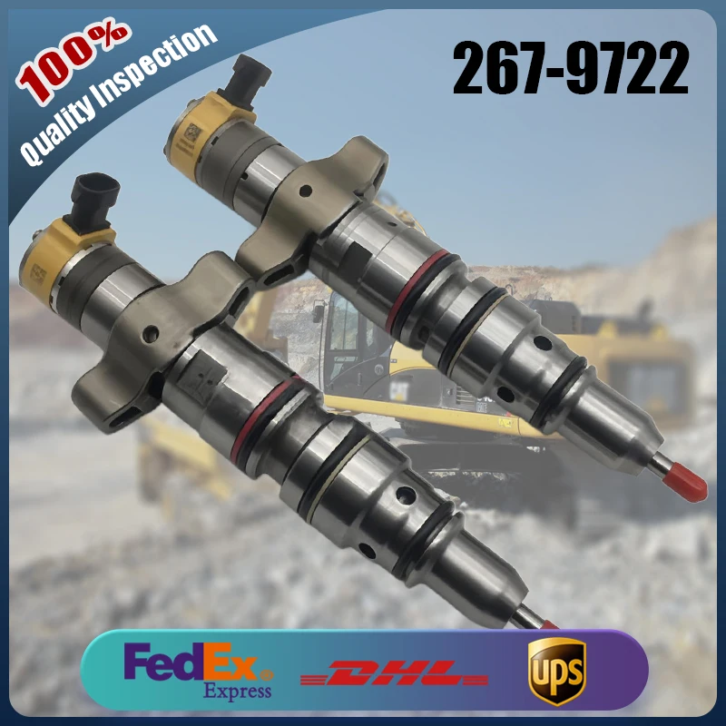 267-9722 High Quality Engineering Machinery Engine Parts Diesel Common Rail Injector Suitable for Caterpillar C7 C9 
267-9722 High Quality Engineering Machinery Engine Parts Diesel Common Rail Injector Suitable for Caterpillar C7 C9