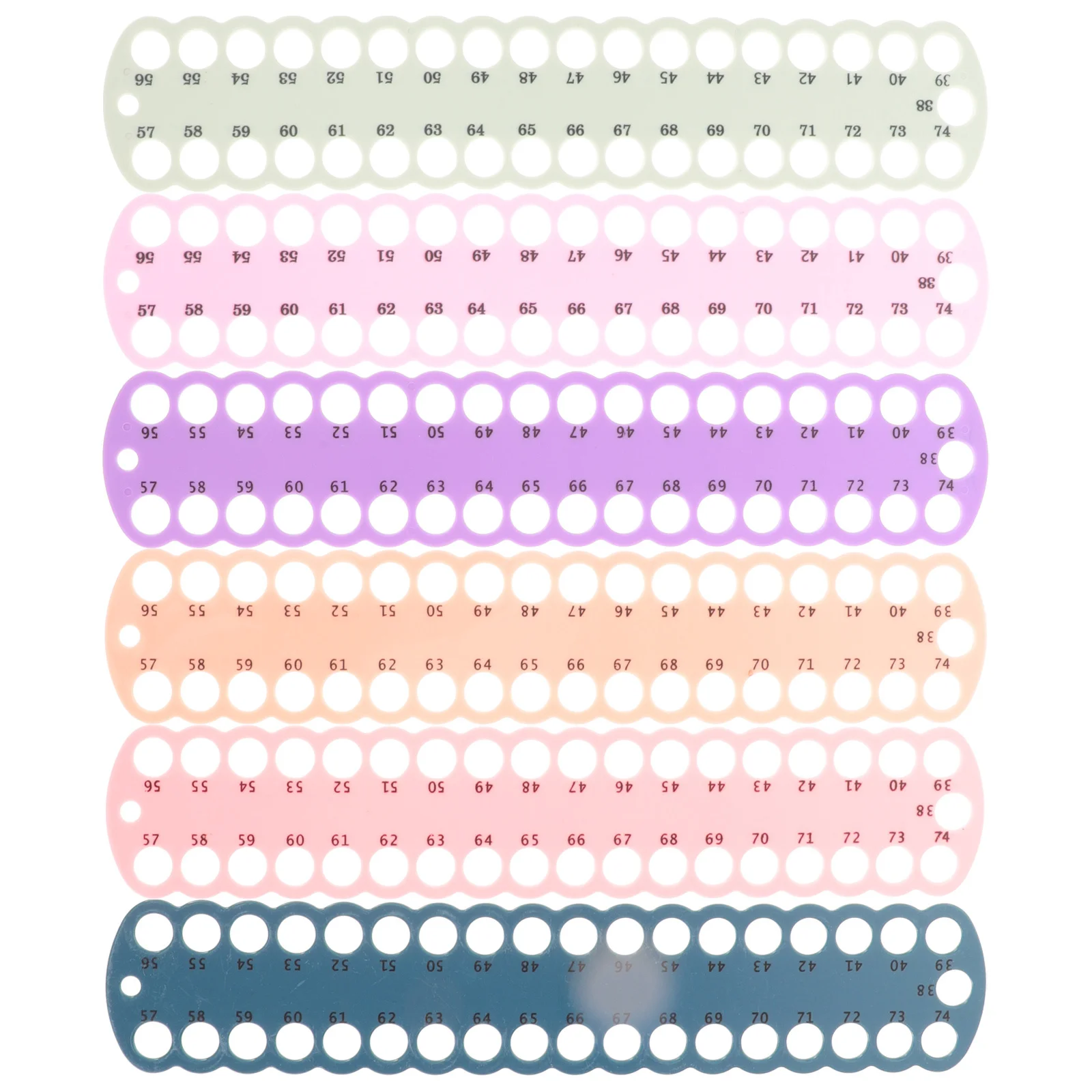 6pcs Cross Threading Board Embroidery Thread ganizer Floss Skeins Plastic Storage Craft Wear Resistant Embroidery ganizer Toy
6pcs Cross Threading Board Embroidery Thread ganizer Floss Skeins Plastic Storage Craft Wear Resistant Embroidery ganizer Toy