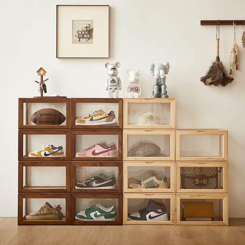 Transparent Blind Box Hand Storage Box Free Installation Shoe Cabinet Web Celebrity Acrylic Dustproof Shoes Display Cabinet
Transparent Blind Box Hand Storage Box Free Installation Shoe Cabinet Web Celebrity Acrylic Dustproof Shoes Display Cabinet