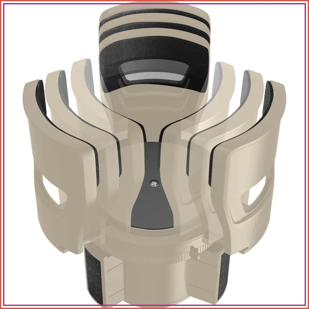 Adjustable Car Cup Holder Expander - Fits 18-48 oz Bottles, Secure Grip for Yeti, Owala, Stanley with Handle, Coffee Mug Insert, Tan
Adjustable Car Cup Holder Expander - Fits 18-48 oz Bottles, Secure Grip for Yeti, Owala, Stanley with Handle, Coffee Mug Insert, Tan