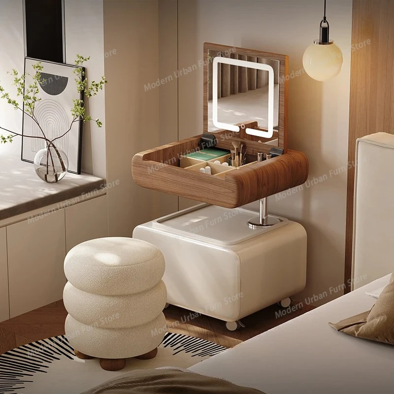 Wood Modern Vanity Table Bedroom Cabinet Storage Drawers Dressing Table Comfortable Garden Mesa De Maquillaje Home Furniture
Wood Modern Vanity Table Bedroom Cabinet Storage Drawers Dressing Table Comfortable Garden Mesa De Maquillaje Home Furniture