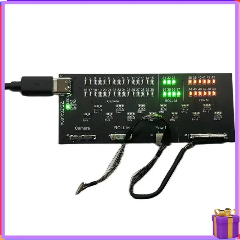 Advanced Gimbal PTZ Flat Cable Test Tool For DJI Mini3/Mini 3 Pro Camera Coaxial Signal Transmission Flex Line Wire Test Board
Advanced Gimbal PTZ Flat Cable Test Tool For DJI Mini3/Mini 3 Pro Camera Coaxial Signal Transmission Flex Line Wire Test Board