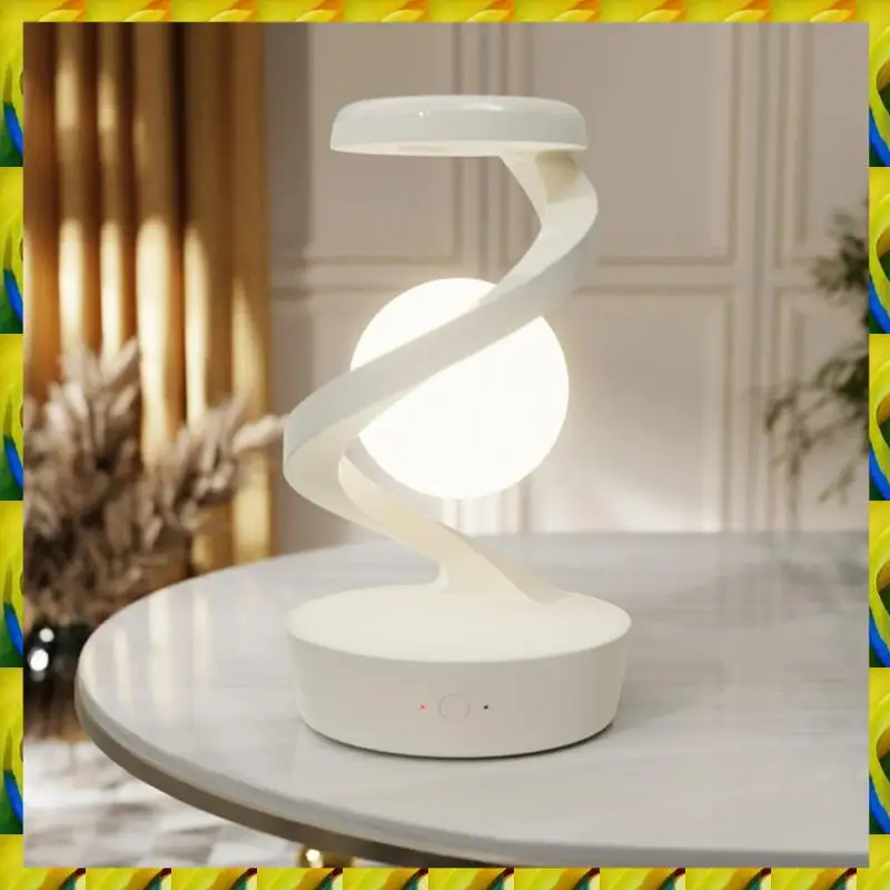 WFF LED 360° Rotating Night Light Cordless Rechargeable LED Levitating Night Light Forliving Room Gray
WFF LED 360° Rotating Night Light Cordless Rechargeable LED Levitating Night Light Forliving Room Gray