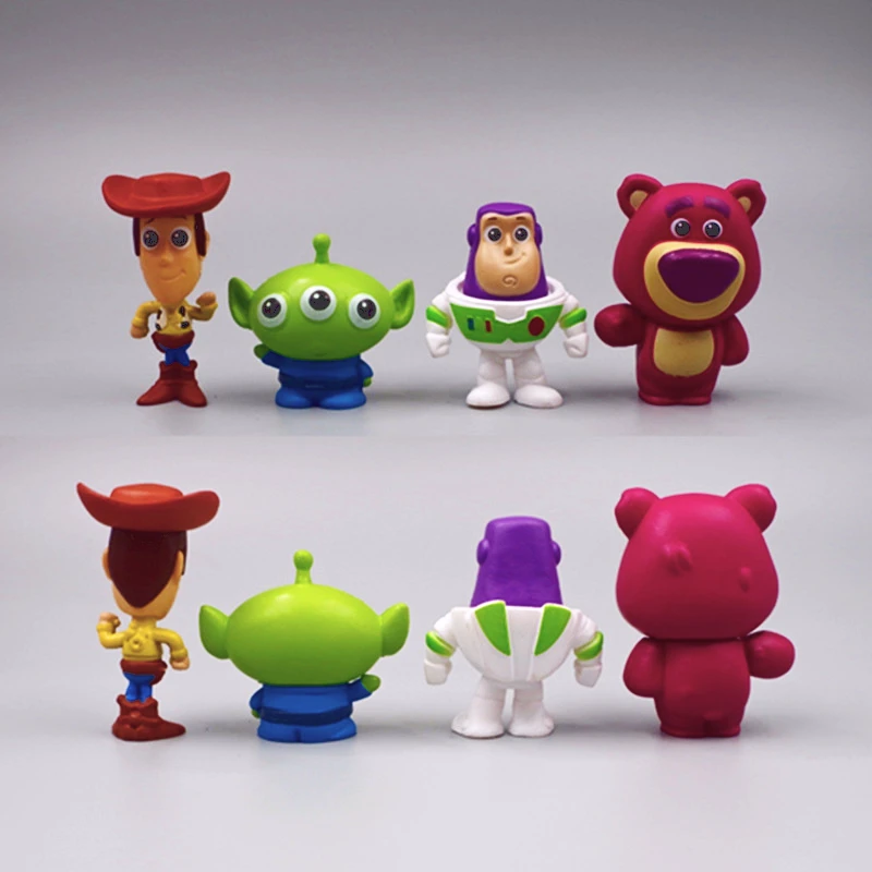 4PCS Disney Toy Story Anime DIY Doll Accessor Action Figure Toys Buzz Lightyear Cartoon Model Dolls Car Decor Kids Birthday Gift
4PCS Disney Toy Story Anime DIY Doll Accessor Action Figure Toys Buzz Lightyear Cartoon Model Dolls Car Decor Kids Birthday Gift