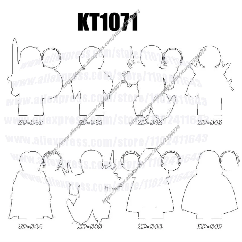Action Figures Building Blocks Series KT1071 XP540 XP541 XP542 XP543 XP544 XP545 XP546 XP547 DIY Toys
Action Figures Building Blocks Series KT1071 XP540 XP541 XP542 XP543 XP544 XP545 XP546 XP547 DIY Toys