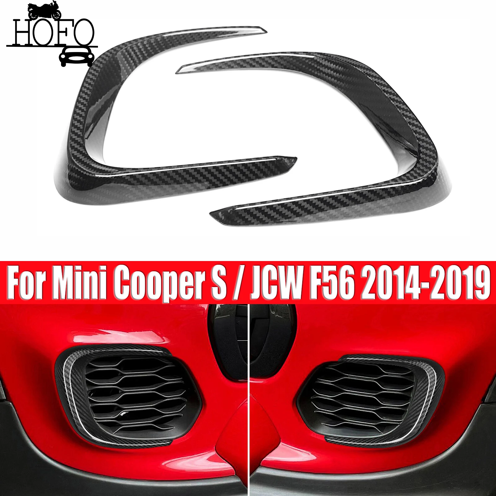 2pcs Front Bumper Side Air Vent Trim For Mini Cooper S / JCW F56 2014-2019
2pcs Front Bumper Side Air Vent Trim For Mini Cooper S / JCW F56 2014-2019