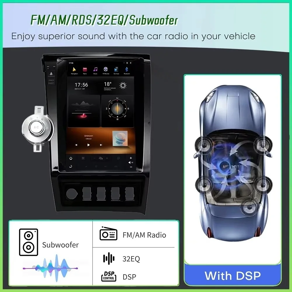 LSH Touch Screen 2Din Car Radio For Toyota Tundra Sequoia 2007-2018 Android Multimedia Player Wireless CarPlay GPS BT FM DS
LSH Touch Screen 2Din Car Radio For Toyota Tundra Sequoia 2007-2018 Android Multimedia Player Wireless CarPlay GPS BT FM DS