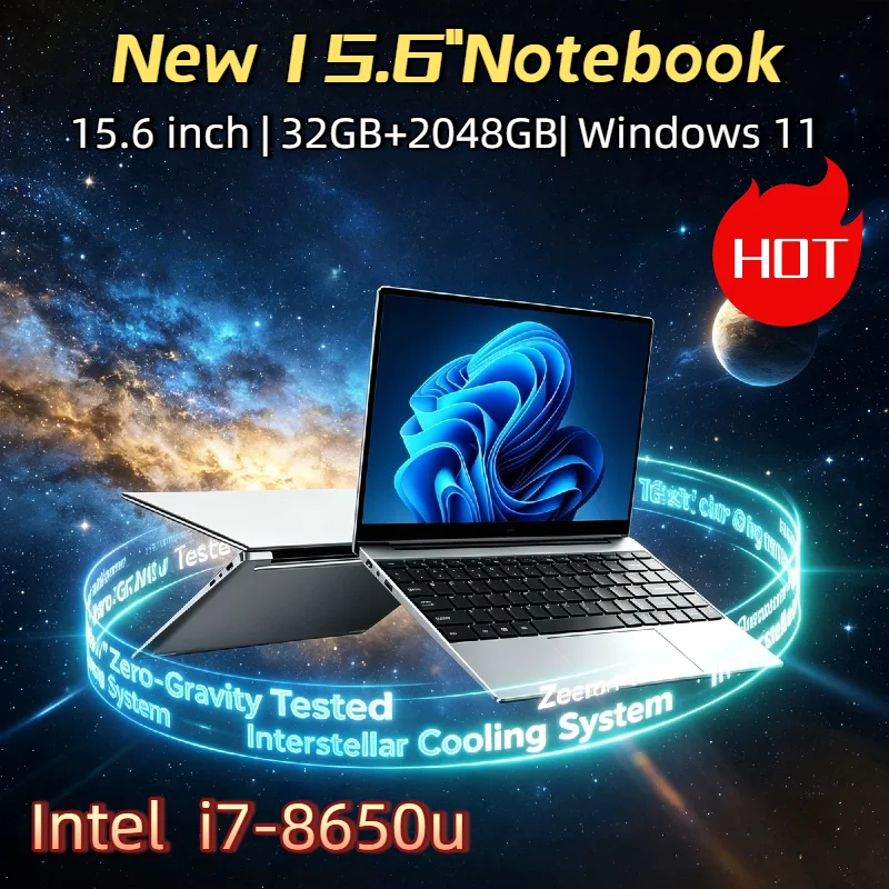15.6" HOT Laptop Windows 11 Intel Core i7 8650U 32GB 1024GB 1920x1080HD Gaming PC Gamer Office Ultra Slim Notebook
15.6" HOT Laptop Windows 11 Intel Core i7 8650U 32GB 1024GB 1920x1080HD Gaming PC Gamer Office Ultra Slim Notebook