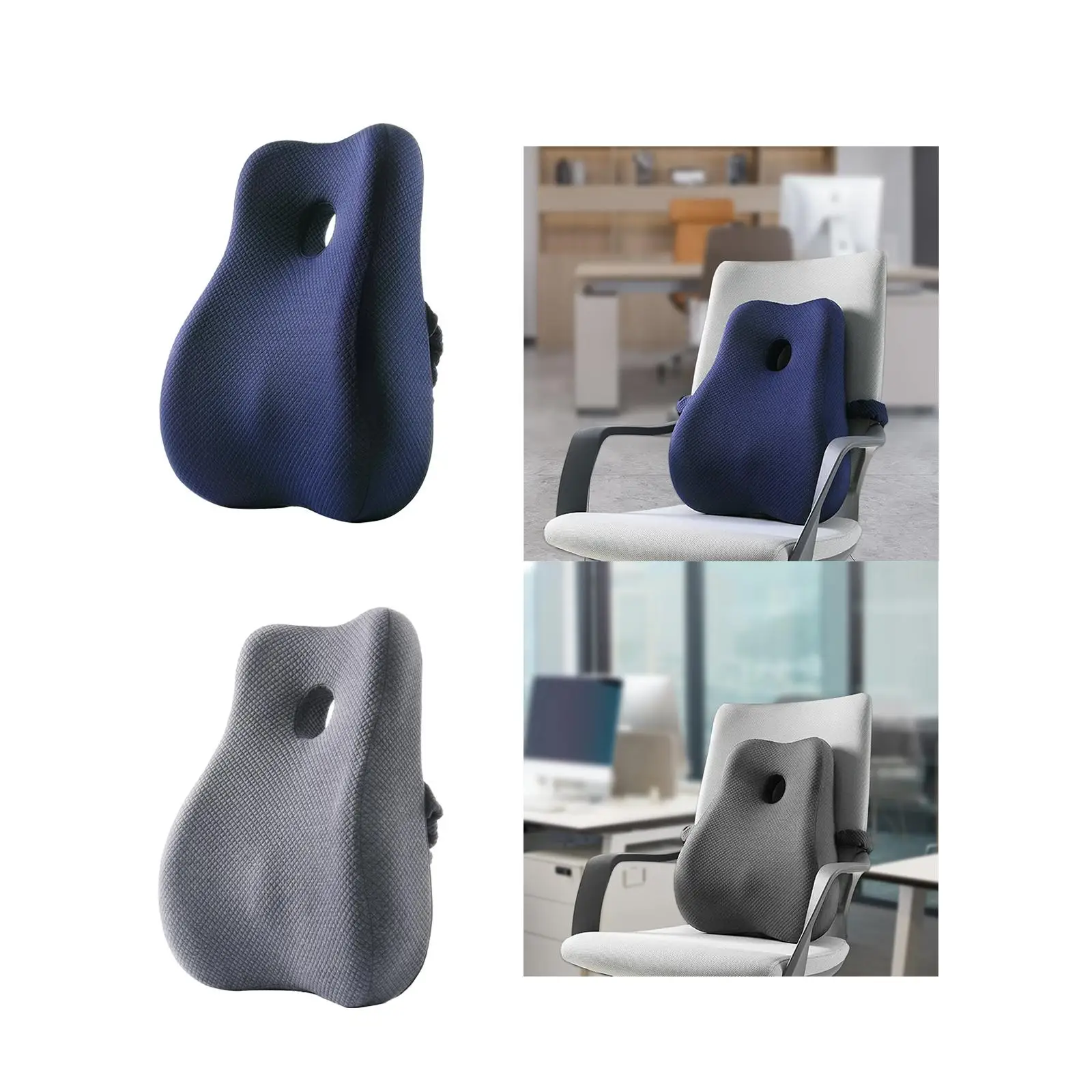 Lumbar Support Pillow for Office Chair,Car Back Support Pillow,Improve Posture Lower Back Cushion for Office Chairs,Car Seats
Lumbar Support Pillow for Office Chair,Car Back Support Pillow,Improve Posture Lower Back Cushion for Office Chairs,Car Seats