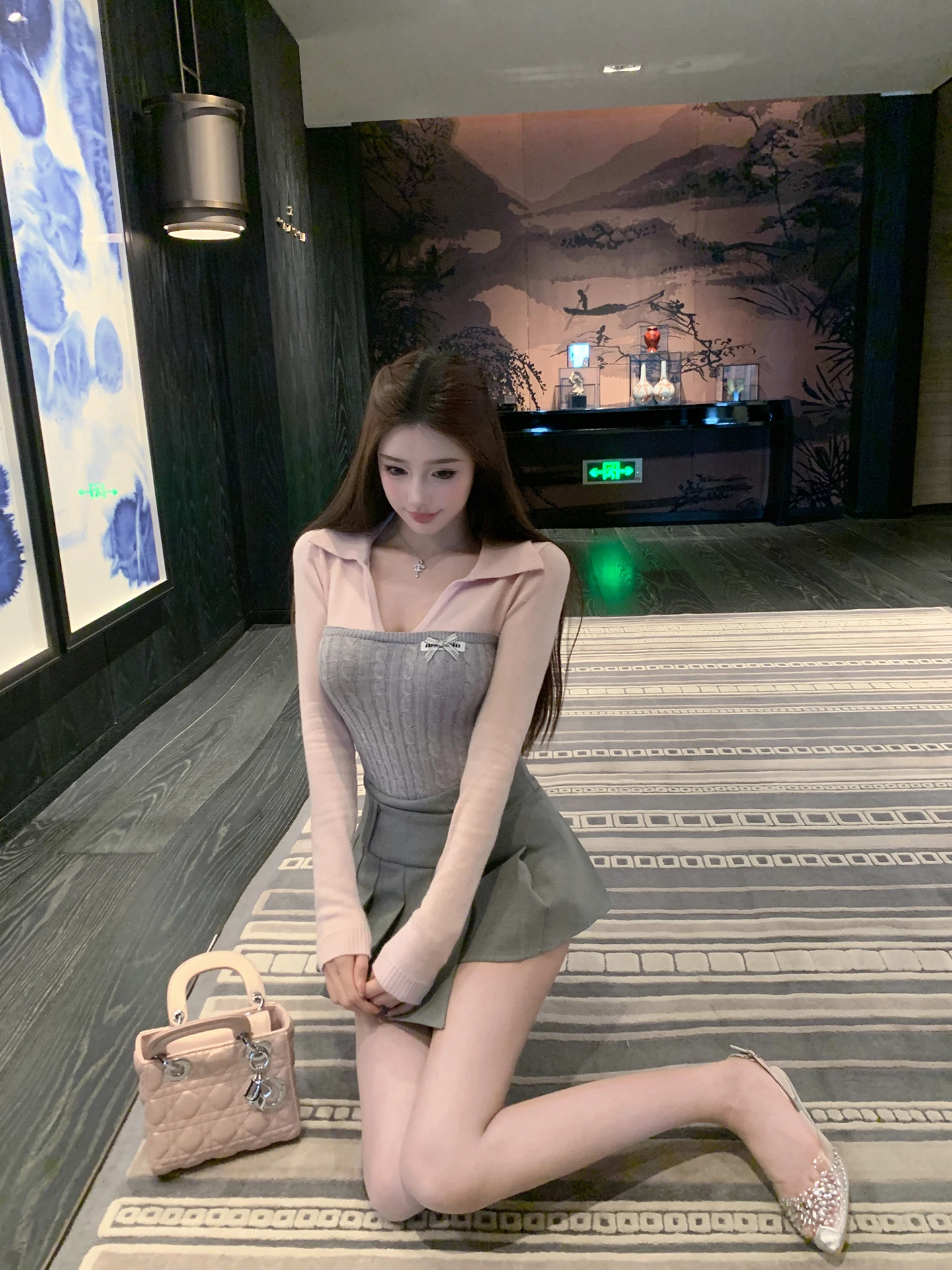 Женский вязаный свитер Luna MU Series, приталенный, роскошный, с длинными рукавами, укороченный, без застежек
Женский вязаный свитер Luna MU Series, приталенный, роскошный, с длинными рукавами, укороченный, без застежек