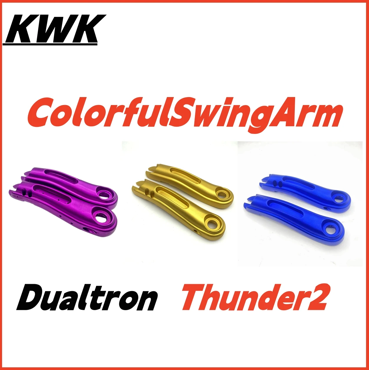Piar Upgraded Swing Arm, Colorful for MINIMOTORS DT Dualtron Thunder2 DTT2 E-scooter, Modification Accessories
Piar Upgraded Swing Arm, Colorful for MINIMOTORS DT Dualtron Thunder2 DTT2 E-scooter, Modification Accessories