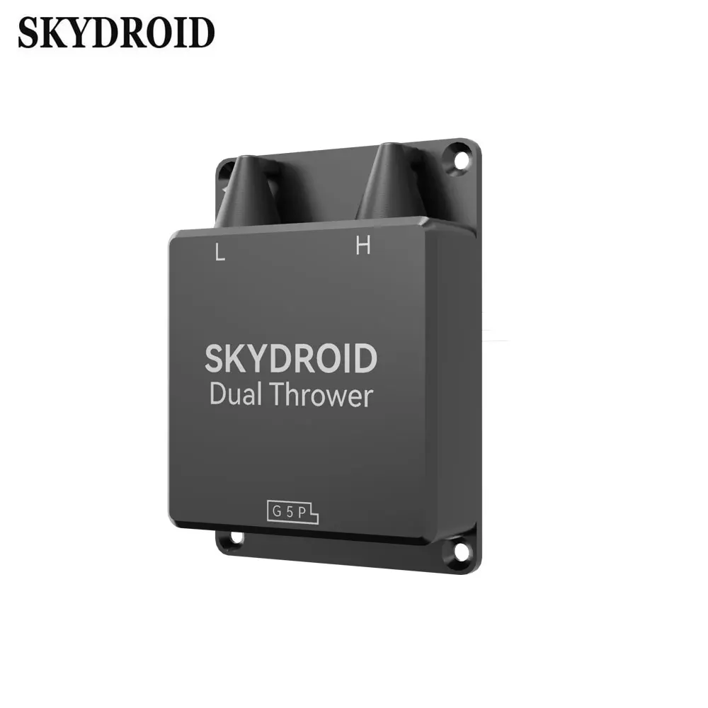 Skydroid двойной метательный Дрон с двойной дорожкой, легкое подвешивание до 2 кг для радиоуправляемого дрона
Skydroid двойной метательный Дрон с двойной дорожкой, легкое подвешивание до 2 кг для радиоуправляемого дрона