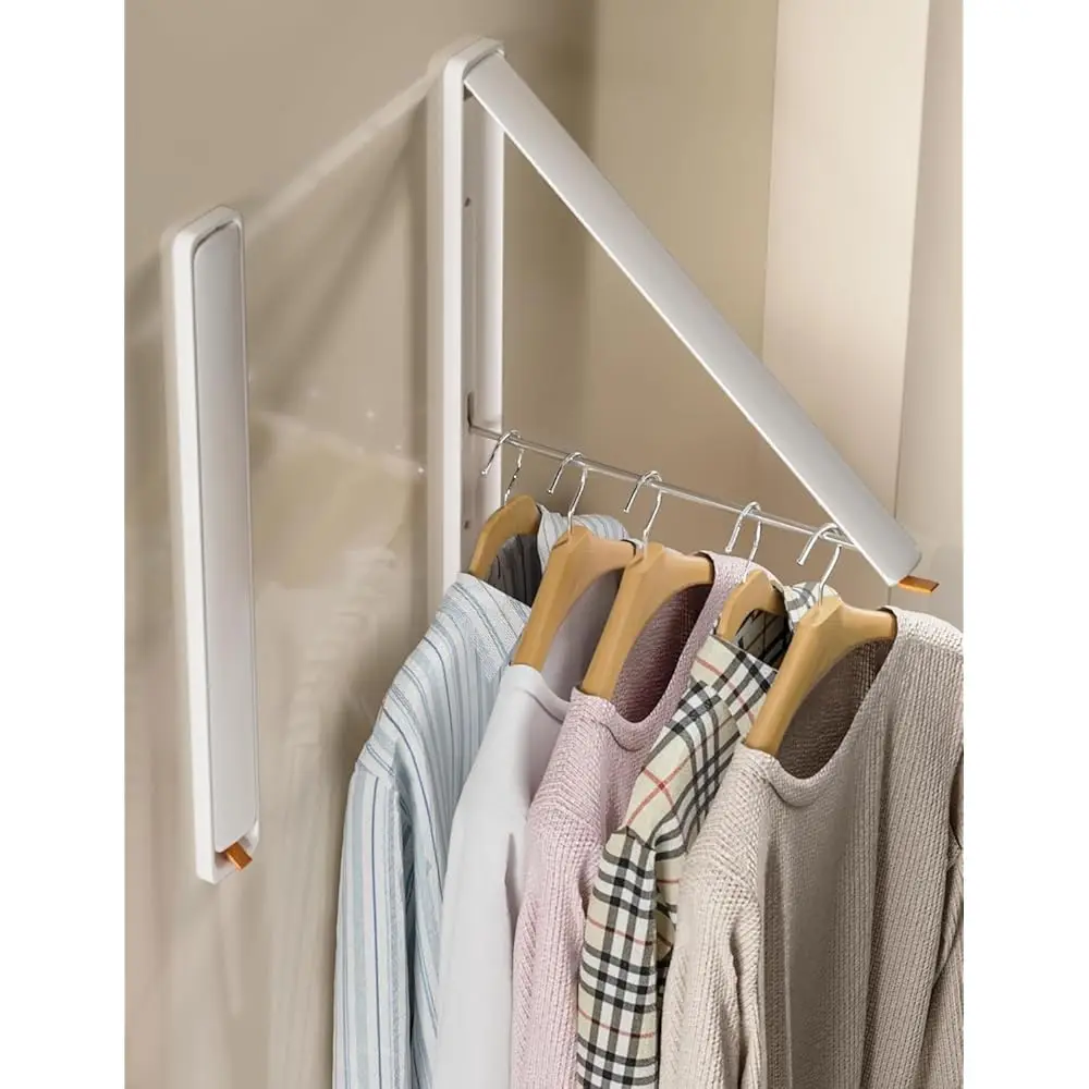 Free ShippingClothes Drying Rack Wall Mounted, Retractable & Foldable Clothes Hanger for Laundry Room Organization and Storage,
Free ShippingClothes Drying Rack Wall Mounted, Retractable & Foldable Clothes Hanger for Laundry Room Organization and Storage,