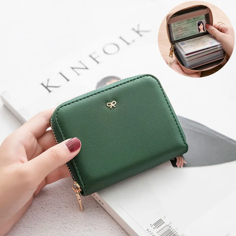 20 Detents Cards Holders Business Bank Credit Bus ID Card Holder Zipper Card Holder
20 Detents Cards Holders Business Bank Credit Bus ID Card Holder Zipper Card Holder