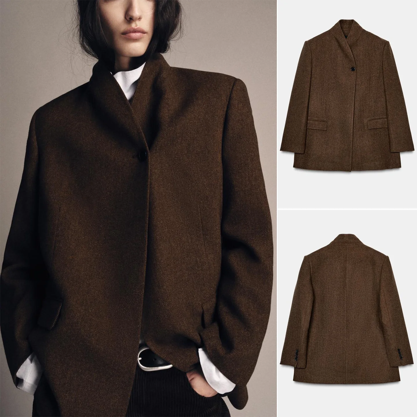 Новый зимний женский пригородный костюм с длинным светом и воротником-стойкой в помещении, джемперский костюм Jaet, повседневный модный костюм из полиэфирного волокна на одной пуговице
Новый зимний женский пригородный костюм с длинным светом и воротником-стойкой в помещении, джемперский костюм Jaet, повседневный модный костюм из полиэфирного волокна на одной пуговице