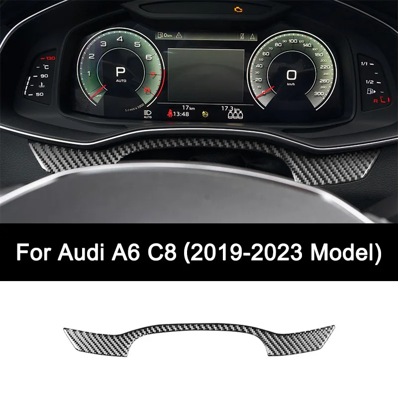 For Audi A6 C8 (2019-2023 Model), Premium Carbon Fiber Auto Main Driving Instrument Frame Sticker, Interior Auto Accessories
For Audi A6 C8 (2019-2023 Model), Premium Carbon Fiber Auto Main Driving Instrument Frame Sticker, Interior Auto Accessories
