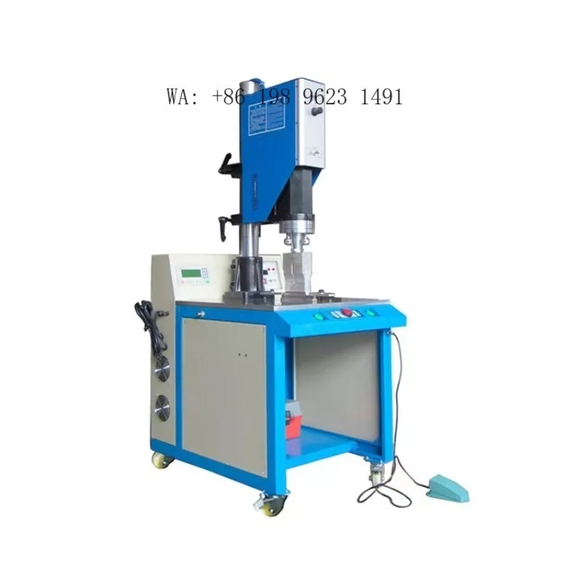 15KHz Automatic Ultrasonic Welder Multifunctional PSA Card Case Polyester Lanyard Welding Processing Equipment
15KHz Automatic Ultrasonic Welder Multifunctional PSA Card Case Polyester Lanyard Welding Processing Equipment