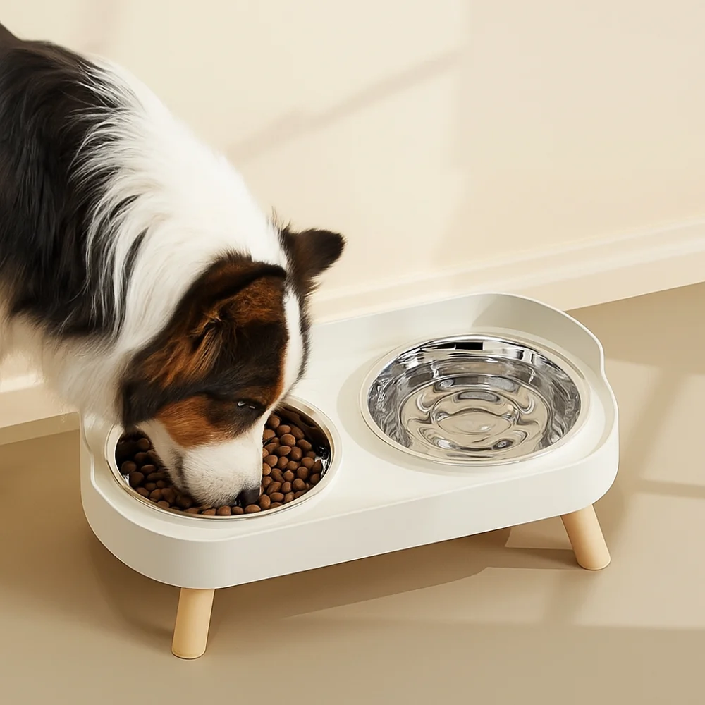 Practical Stainless Steel Dog Double Bowl Detachable Non-Slip Cat Water Bowls Neck Protector Leak-proof Pet Feeder Daily Feeding
Practical Stainless Steel Dog Double Bowl Detachable Non-Slip Cat Water Bowls Neck Protector Leak-proof Pet Feeder Daily Feeding
