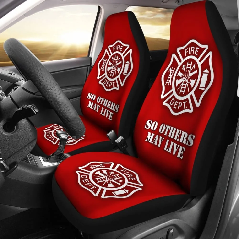 Firefighter So Others May Live Car Seat Covers,Pack of 2 Universal Front Seat Protective Cover
Firefighter So Others May Live Car Seat Covers,Pack of 2 Universal Front Seat Protective Cover