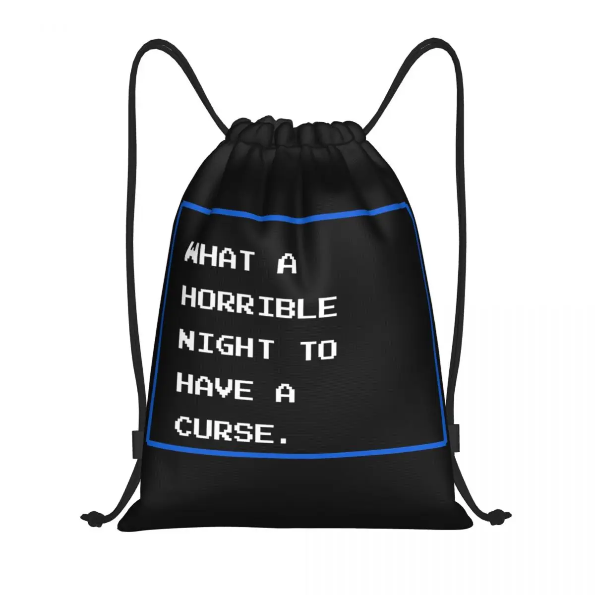 What A Horrible Night To Have A Curse Castlevania Game Backpacks Drawstring Bags Sports Bag Book Bags for Travel Students
What A Horrible Night To Have A Curse Castlevania Game Backpacks Drawstring Bags Sports Bag Book Bags for Travel Students