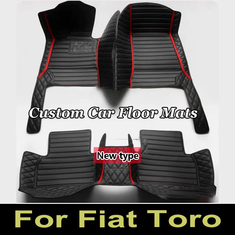 Custom Car Floor Mats For Fiat Toro 2016-2022 DropShipping Interior Accessories 100% Fit Leather Carpets Rugs Foot Pads
Custom Car Floor Mats For Fiat Toro 2016-2022 DropShipping Interior Accessories 100% Fit Leather Carpets Rugs Foot Pads