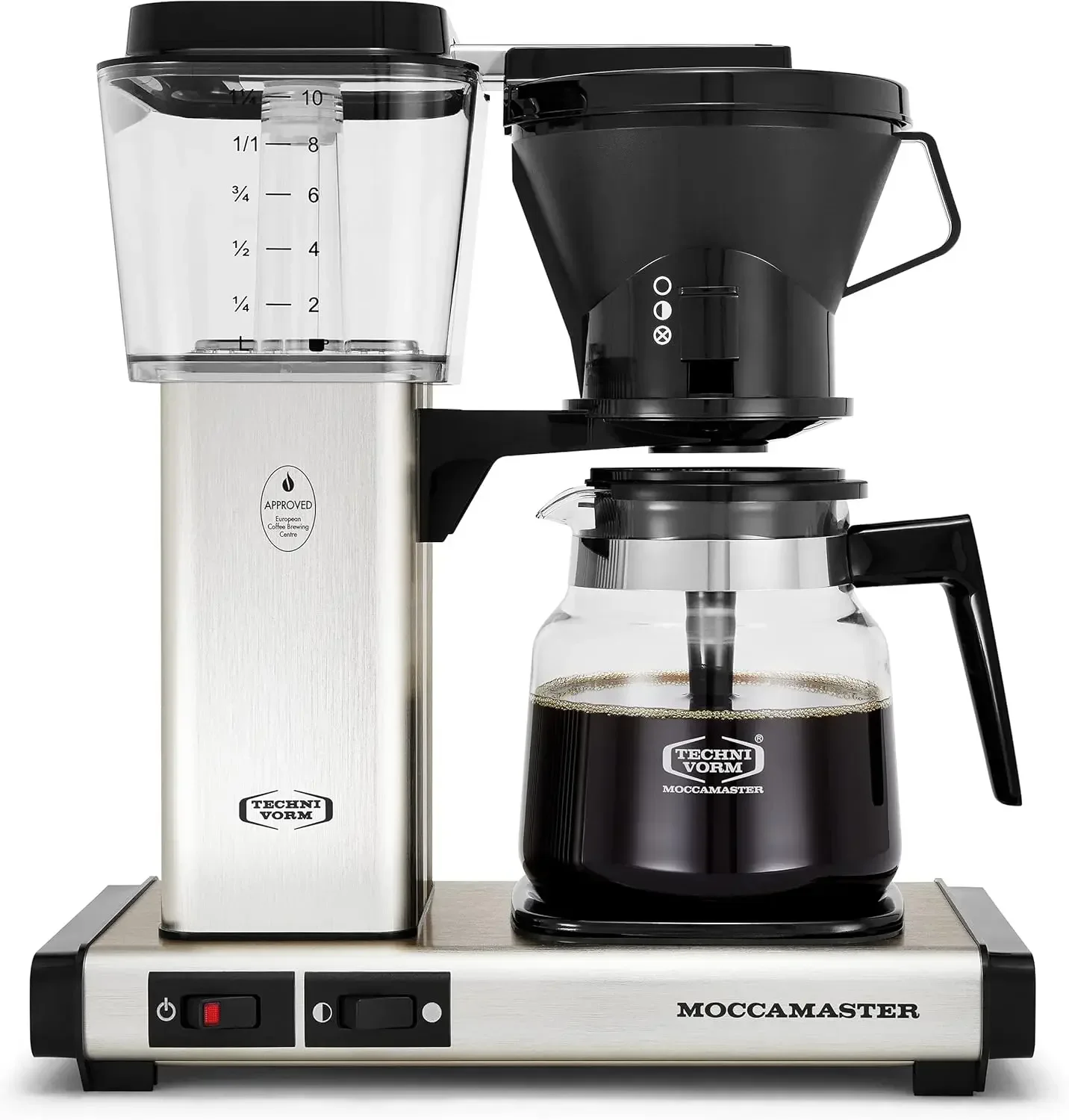 Technivorm 59691 KB Coffee Brewer, 40 oz, Brushed silver , 6.5"D x 12.75"W x 14"H
Technivorm 59691 KB Coffee Brewer, 40 oz, Brushed silver , 6.5"D x 12.75"W x 14"H