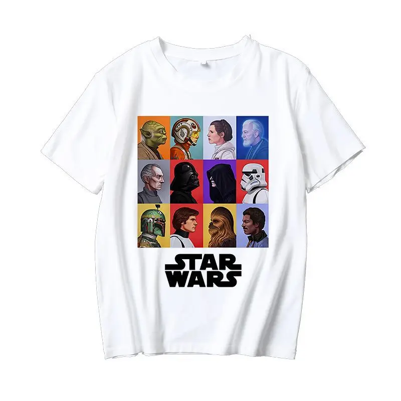 Star Wars Collaboration Series Children and Adults Short-sleeved T-shirts Trendy Round-neck Loose Summer Style
Star Wars Collaboration Series Children and Adults Short-sleeved T-shirts Trendy Round-neck Loose Summer Style