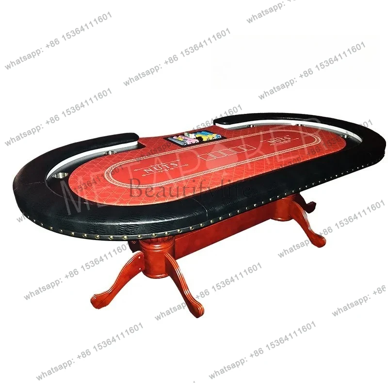Texas poker table folded in half, desktop folding iron feet custom chip table special German poker table
Texas poker table folded in half, desktop folding iron feet custom chip table special German poker table