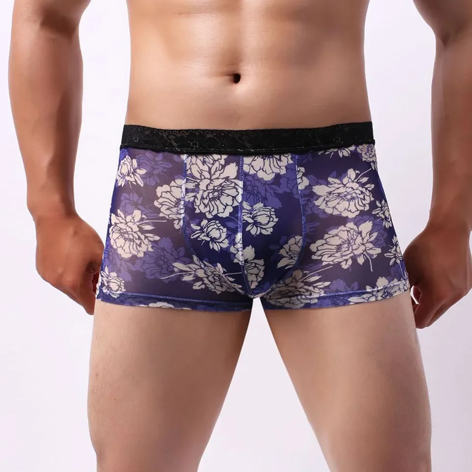 Sexy Boxer Shorts Underpants Men Translucent Boxers Underwear U Pouch Breathable Men'S Panties Low Waist Mesh Hombre Boxershorts
Sexy Boxer Shorts Underpants Men Translucent Boxers Underwear U Pouch Breathable Men'S Panties Low Waist Mesh Hombre Boxershorts