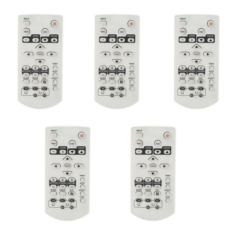 Hot Sale5x YT‑130 Remote Control Replace For CASIO XJ‑A142 XJ‑A147 XJ‑A242 XJ‑A247 Projector Remote Control
Hot Sale5x YT‑130 Remote Control Replace For CASIO XJ‑A142 XJ‑A147 XJ‑A242 XJ‑A247 Projector Remote Control
