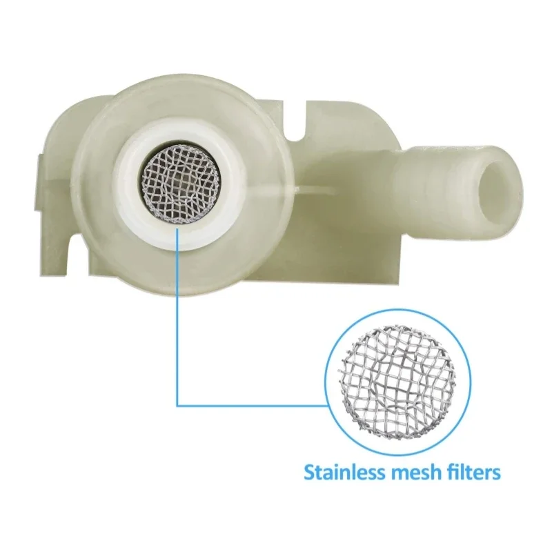 2Pcs Plastic For Dometic 300 310 320 Series Water Valve Kit Durable Toilet Water Valve For Sealand Marine F300/F310 385311641
2Pcs Plastic For Dometic 300 310 320 Series Water Valve Kit Durable Toilet Water Valve For Sealand Marine F300/F310 385311641