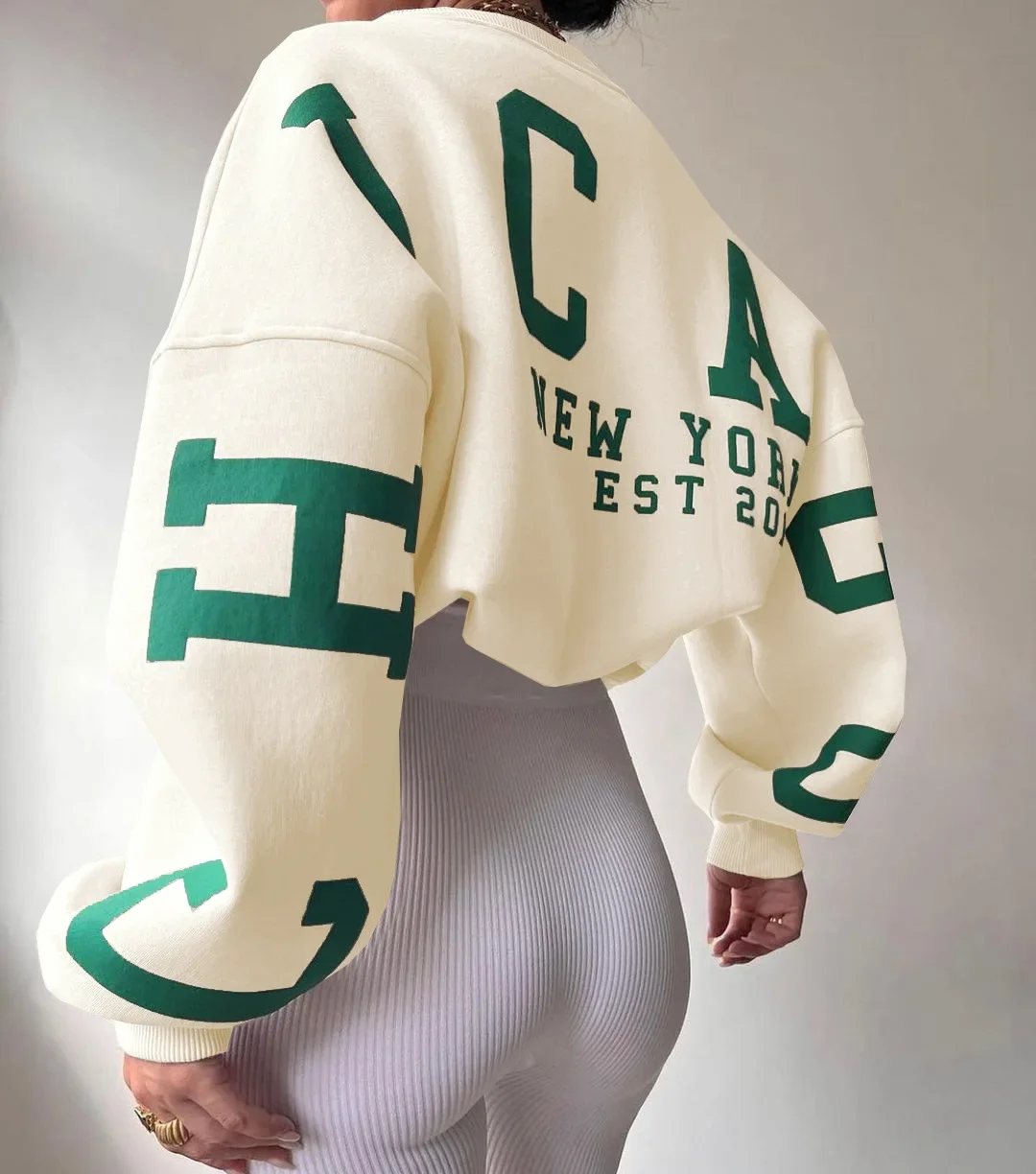 Y2k Women Letters Print Sweatshirt Fashion Casual O-Neck Long Sleeve Loose Hoodies 2023 Autumn Winter Lady Fleece Pullovers Tops
Y2k Women Letters Print Sweatshirt Fashion Casual O-Neck Long Sleeve Loose Hoodies 2023 Autumn Winter Lady Fleece Pullovers Tops