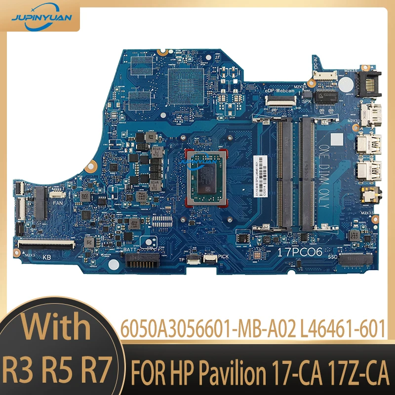 6050A3056601-MB-A02 L46461-601 Motherboard Is Applicable FOR HP Pavilion 17-CA 17Z-CA Notebook Computer R3 R5 R7 CPU 100% Test
6050A3056601-MB-A02 L46461-601 Motherboard Is Applicable FOR HP Pavilion 17-CA 17Z-CA Notebook Computer R3 R5 R7 CPU 100% Test