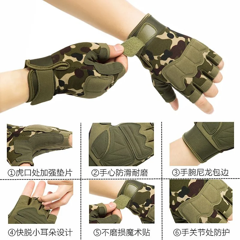 2026 Half Finger Gloves Men's Fitness Fitness Outdoor Sports Grid Cycling
2026 Half Finger Gloves Men's Fitness Fitness Outdoor Sports Grid Cycling