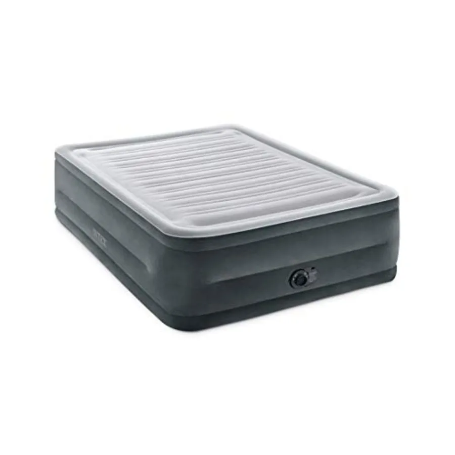 64417ED 22in Queen Dura-Beam Comfort Plush High-Rise Inflatable Air Mattress with Built in Pump for Travel and Camping 600lb We
64417ED 22in Queen Dura-Beam Comfort Plush High-Rise Inflatable Air Mattress with Built in Pump for Travel and Camping 600lb We